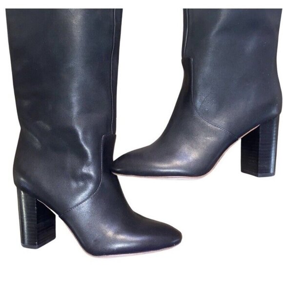 NWOT Loeffler Randall Goldy Tall Black Boot Size 6 - Picture 8 of 14